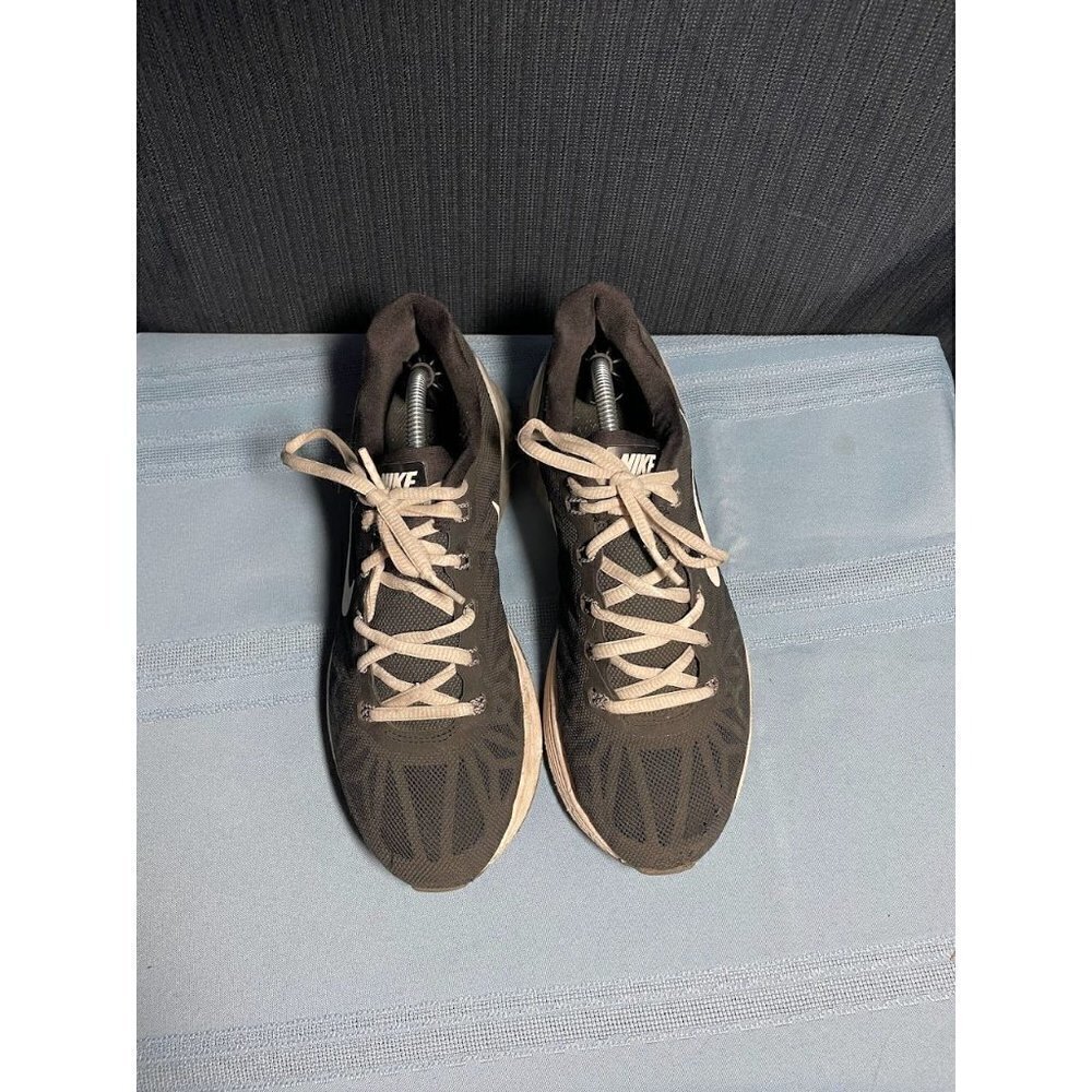 Nike Women's LunarGlide 6 Black and White Running Sneakers Size 7w/5.5m - Picture 2 of 6